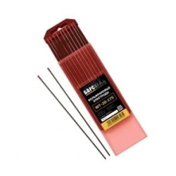 Электроды вольфрамовые WT-20 -175 ф 1,0 мм (DС, нерж.+цвет.мет., красные)
